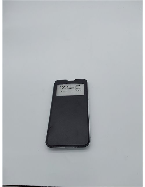 Tumundosmartphone Funda Libro Soporte con Ventana para Xiaomi Redmi Note 13 4G Color Negra       