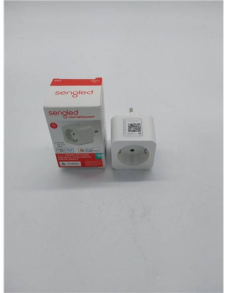 Sengled Enchufe inteligente, habilitado para Matter, funciona con Alexa, emparejamiento instantáneo, admite hasta 2300 W, necesi