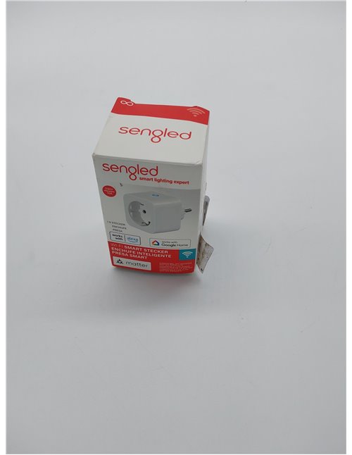 Sengled Enchufe inteligente, habilitado para Matter, funciona con Alexa, emparejamiento instantáneo, admite hasta 2300 W, necesi