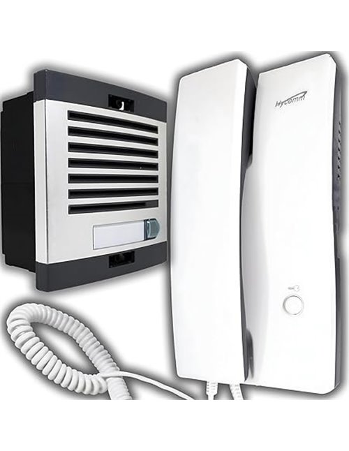 Retoo Sistema de Portero automático, Sistema de Portero automático Vivienda unifamiliar para Montaje 230V AC 50/60Hz para empotr