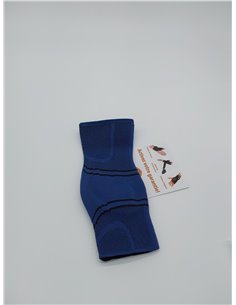 Thx4COPPER Tobillera con dos de silicona, protege y apoya la articulación, calcetines de compresión, aptos para el tobillo derec 2