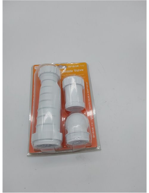 HEPvO Wavin - Trampa para fregadero RV sin agua 1-1/4       