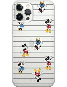 ERT GROUP Funda para teléfono móvil Apple iPhone 12 Pro MAX Original y con Licencia Oficial de Disney con diseño Mickey & Minnie