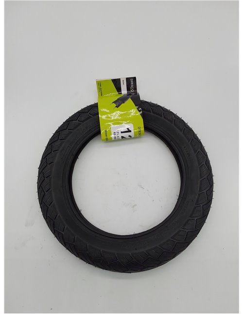 Dresco Reifen Neumáticos, Unisex Adulto, Negro, Reifengröße 12 1/2 x 2 1/4 und ETRTO-Größe 62-203       