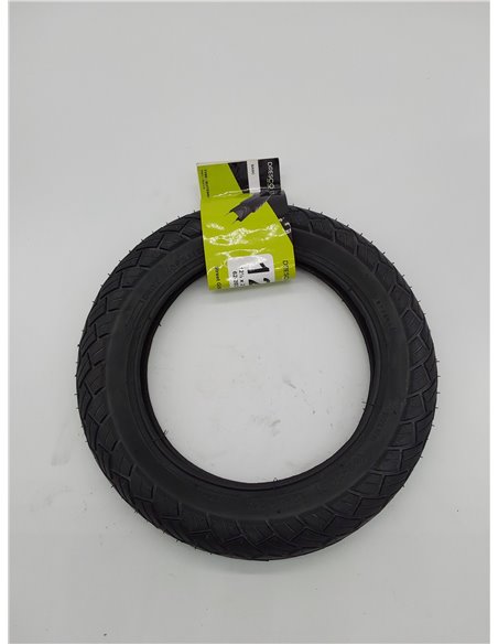 Dresco Reifen Neumáticos, Unisex Adulto, Negro, Reifengröße 12 1/2 x 2 1/4 und ETRTO-Größe 62-203       
