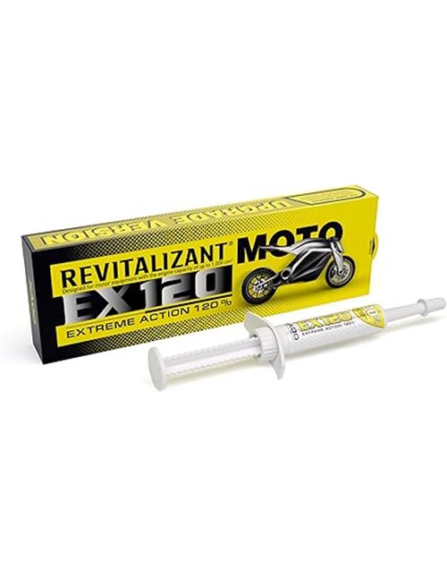 XADO Revitalizant EX120 Moto, aditivo Concentrado para Aceite de Motor de Motos, Scooters y motosierras. Protección contra el De
