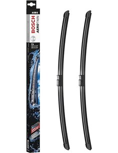 Escobilla limpiaparabrisas Bosch Aerotwin A938S, Longitud: 600mm/600mm – 1 juego para el parabrisas (frontal)       