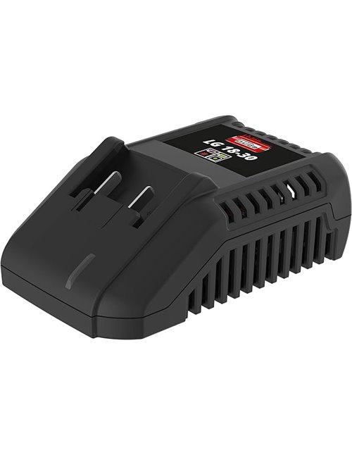 Güde 58547 - Cargador LG 18-30 (18 V E3 grupo de sistema de batería, 3,0 A de salida, potencia de grabación de 80 W, clase de pr