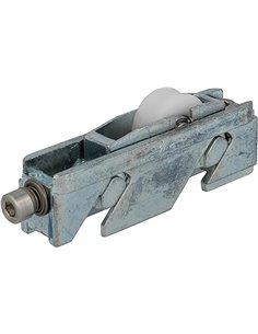 Amig - Rodamiento Ventana Corredera | Juego de 2 unidades | Tamaño 79 x 21 mm | Carcasa Metálica Regulable | Rodamiento de Aguja