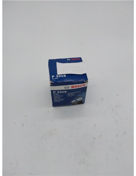 Bosch P3318 - Filtro de aceite para vehículos       