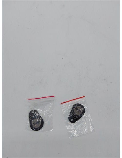 Yale P-YD-01-CON-RFIDT-BL Etiquetas Inteligentes para Cerradura de Puerta, Negro, Talla única, Set de 2 Piezas       
