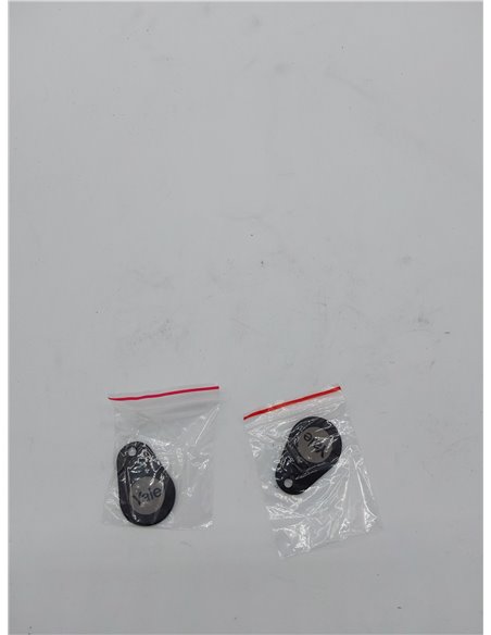 Yale P-YD-01-CON-RFIDT-BL Etiquetas Inteligentes para Cerradura de Puerta, Negro, Talla única, Set de 2 Piezas       