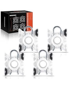 Frankberg 4x Kit de Reparación del Elevador de Ventanas Resbaladizo Compatible con 740 760 S60 S80 3er F30 F31 E36 E46 E90 E91 E