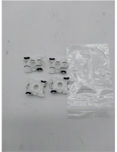 Frankberg 4x Kit de Reparación del Elevador de Ventanas Resbaladizo Compatible con 740 760 S60 S80 3er F30 F31 E36 E46 E90 E91 E 2