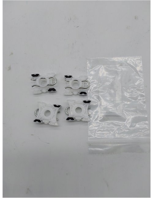 Frankberg 4x Kit de Reparación del Elevador de Ventanas Resbaladizo Compatible con 740 760 S60 S80 3er F30 F31 E36 E46 E90 E91 E