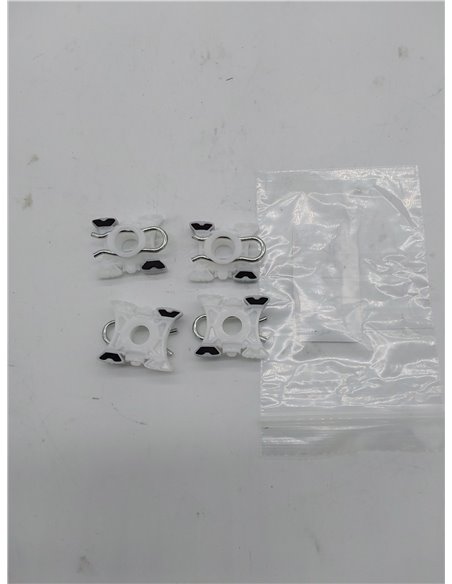 Frankberg 4x Kit de Reparación del Elevador de Ventanas Resbaladizo Compatible con 740 760 S60 S80 3er F30 F31 E36 E46 E90 E91 E
