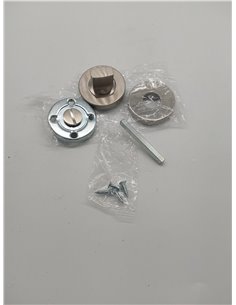 Bricard Tempo - Rosetón para puerta de entrada (acero inoxidable), 667026        2