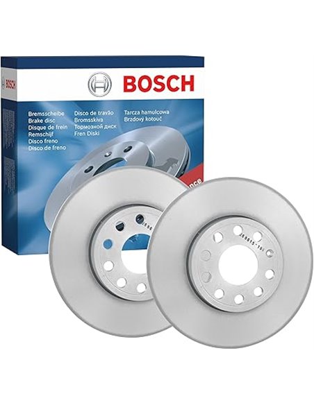 Bosch BD1023 Discos de freno, certificación ECE-R90, 1 juego de 2 discos       
