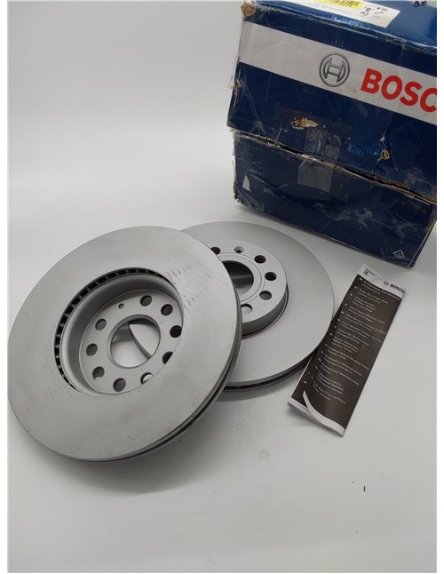 Bosch BD1023 Discos de freno, certificación ECE-R90, 1 juego de 2 discos       