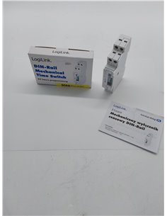LogiLink ET0009 ET0009-DIN-RAIL - Temporizador con Temporizador mecánico para Cambiar fácilmente por Ejemplo Luces de neón, Cale 2