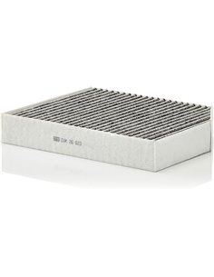 MANN-FILTER CUK 26 023 Filtro de habitáculo – Filtro de habitáculo con carbón activo para automóviles       