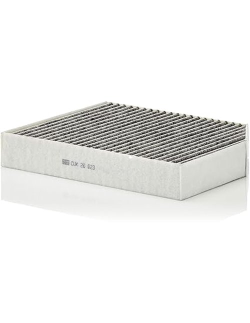MANN-FILTER CUK 26 023 Filtro de habitáculo – Filtro de habitáculo con carbón activo para automóviles       