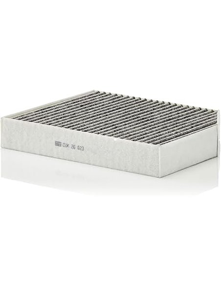 MANN-FILTER CUK 26 023 Filtro de habitáculo – Filtro de habitáculo con carbón activo para automóviles       