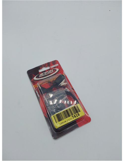 Jetfon BR-1704 E/C - Microauricular Tipo Gancho para Walkie-Talkies, Color Negro       