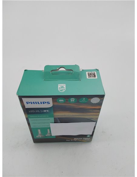 Philips Ultinon Pro5100 LED lámpara para faros de coche (H1), 160%, 5.800K, set de 2       