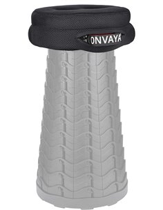 ONVAYA® Cojines para Taburete Plegable extraíble | Taburete de Camping Plegable y de Altura Ajustable | Mini Taburete de Exterio