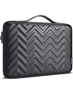 DOMISO - Funda para portátil de 9,7 a 10,1 pulgadas, resistente a los golpes, con asa, compatible con Apple 2018 iPad Pro 11"/10