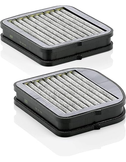 MANN-FILTER CUK 3360 Filtro de habitáculo – Filtro de habitáculo con carbón activo para automóviles       