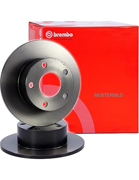 Brembo 08716511 Discos de Freno con Recubrimiento UV, Set de 2       
