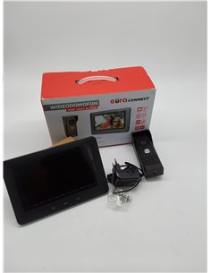 EURA VDP-45A3 Alpha Black, Negro, 1 Monitor        2