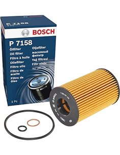 Bosch P7158 - Filtro de aceite para vehículos       
