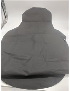 Upgrade4cars Funda de Asiento Delantero Impermeable para Coche Universal Negro Oxford        2