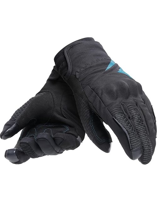 Dainese Trento D-dry® Gloves Wmn Guantes de Invierno para Moto, Impermeables, con Protectores de Nudillos Mujer (Pack de 1)     