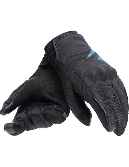 Dainese Trento D-dry® Gloves Wmn Guantes de Invierno para Moto, Impermeables, con Protectores de Nudillos Mujer (Pack de 1)     