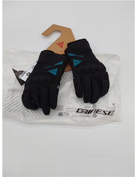 Dainese Trento D-dry® Gloves Wmn Guantes de Invierno para Moto, Impermeables, con Protectores de Nudillos Mujer (Pack de 1)     