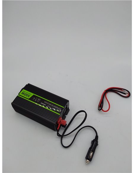 Green Cell® 500W/1000W 24V a 220V/230V Onda sinusoidal modificada Inversor de Corriente DC AC Power Inverter Transformador de Vo