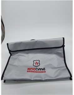 Bolsa de Documento Ignífuga y Impermeable,Bolsa de Batería Seguridad Anti Explosión resistentes al fuego, impermeables, para doc 2