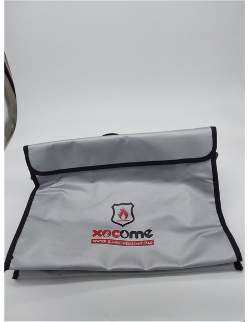 Bolsa de Documento Ignífuga y Impermeable,Bolsa de Batería Seguridad Anti Explosión resistentes al fuego, impermeables, para doc