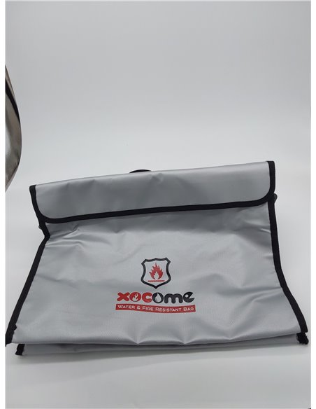 Bolsa de Documento Ignífuga y Impermeable,Bolsa de Batería Seguridad Anti Explosión resistentes al fuego, impermeables, para doc