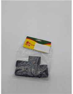 Sanfor | Contera Rectangular | 50 x 30 mm | Protección Patas y Tubos | Bastones de Apoyo | Antideslizante, Adherente | Color Neg 2