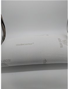 Todocama - Almohada viscoelástica, 70 cm núcleo Compacto. Doble Funda con Cremallera. Tejido Aloe Vera. Termorregulable adaptabi 2