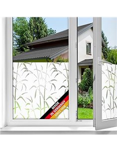 d-c-fix vinilo adhesivo para cristales ventanas Bambú estático opaco translúcido privacidad decorativo para mampara de ducha bañ