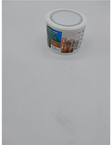 JOVIRA PINTURAS BARNIZ-LASUR Protector Mate al Agua. Protege, decora y embellece todo tipo de madera. (375 Mililitros, Roble)   