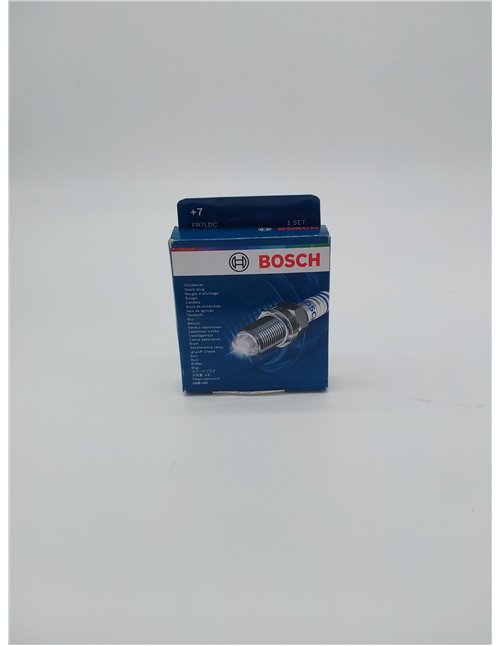 4x Bujía de encendido BOSCH Super Plus FR7LDC+ AUDI A2 8Z 8Z0 A3 8L 8L1 8P 8P1 8PA A4 B5 B6 A6 C5 VW BORA 1J 1J2 1J6 VW CADDY II