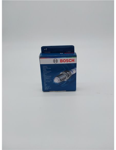 4x Bujía de encendido BOSCH Super Plus FR7LDC+ AUDI A2 8Z 8Z0 A3 8L 8L1 8P 8P1 8PA A4 B5 B6 A6 C5 VW BORA 1J 1J2 1J6 VW CADDY II