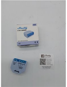 Shelly Plus 0-10V Dimmer - Módulo Regulador de Luz W-Fi & Bluetooth, Atenuador Inalámbrico para regulable LED, No necesita hub,  2